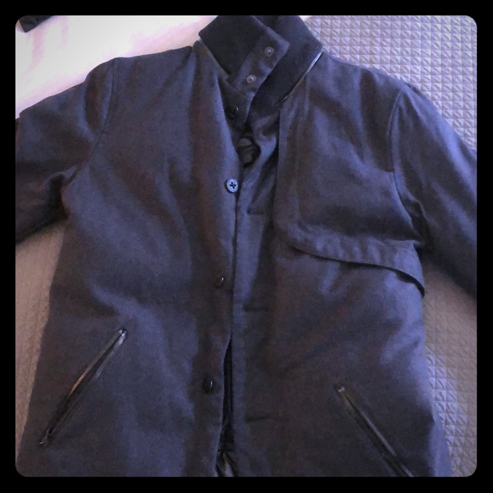 Hussein Chalayan down coat.
